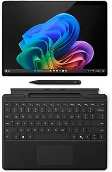 Microsoft Surface Pro pakki með lyklaborði og penna